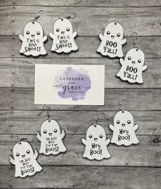 Ghost Earrings
