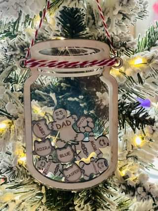 Mason Jar Ornament